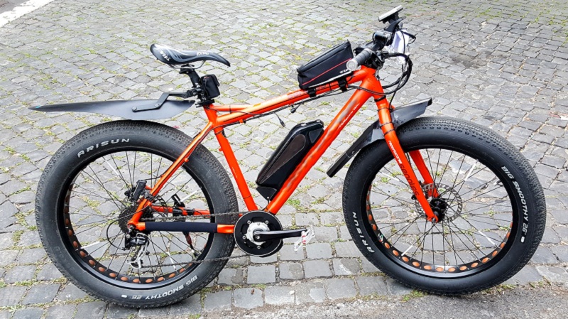 Fat Bike 1000 W Electric Motor Roma Bikes